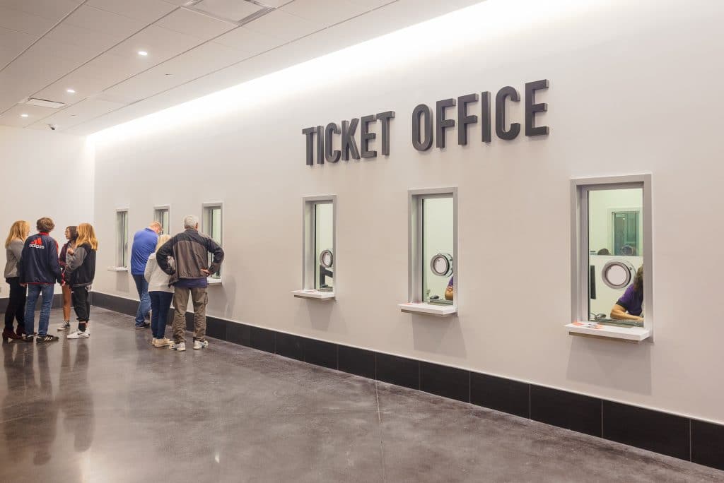 Central Ticketing Office Protective Stadium