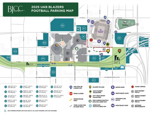 UAB PARKING MAP